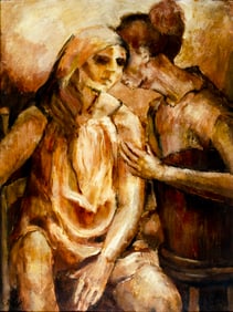 Thelma Thal (NY,1903-2001) oil painting