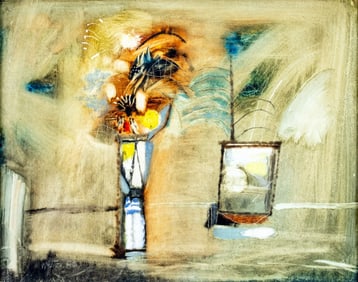 Reginald Weston (Israel,France,1912-1967) oil painting