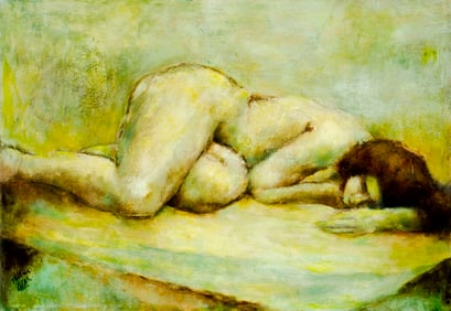 Thelma Thal (NY,1903-2001) oil painting