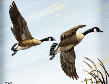 Lee Mauney (NC,20/21C) oil painting