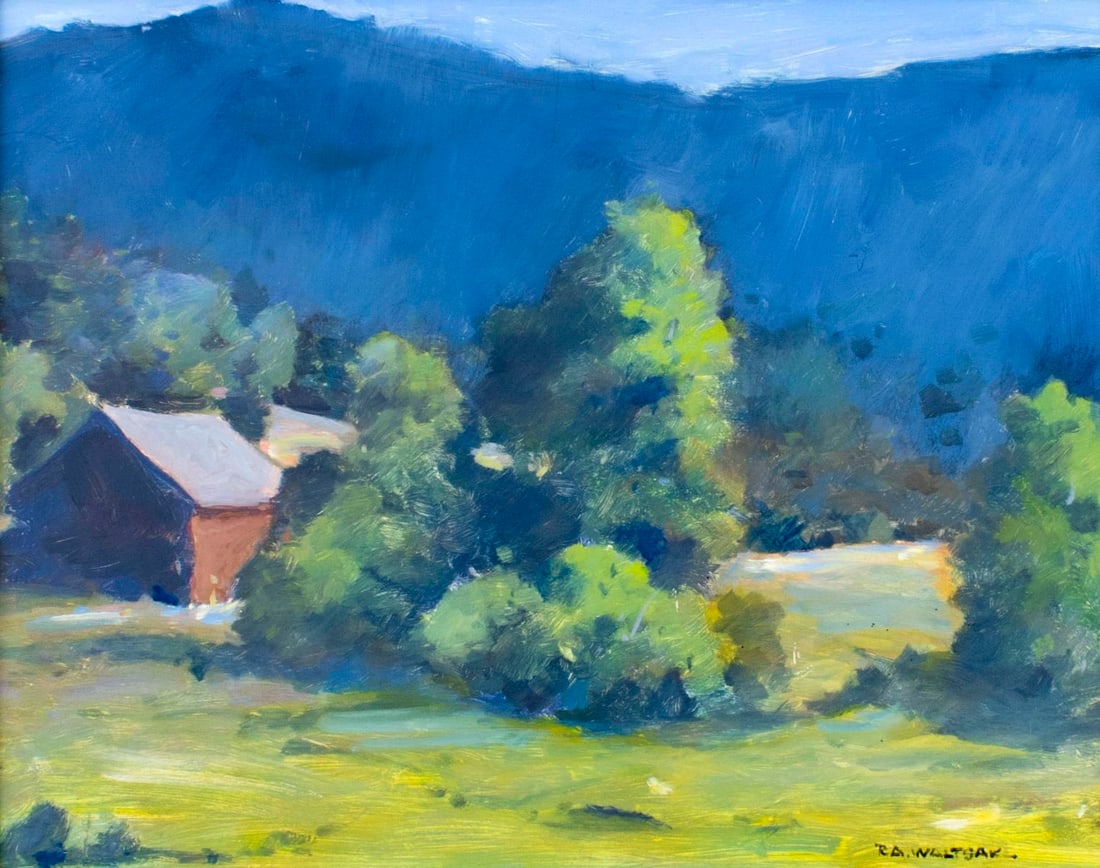 Robert Waltsak (NJ,b 1944) oil painting (1 of 12)