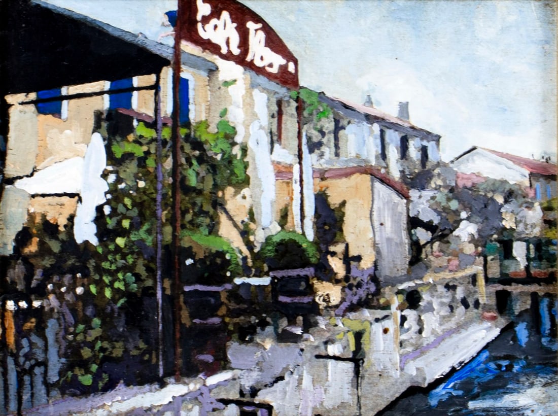 Serge Gomez (French,1941-?) oil painting (1 of 12)