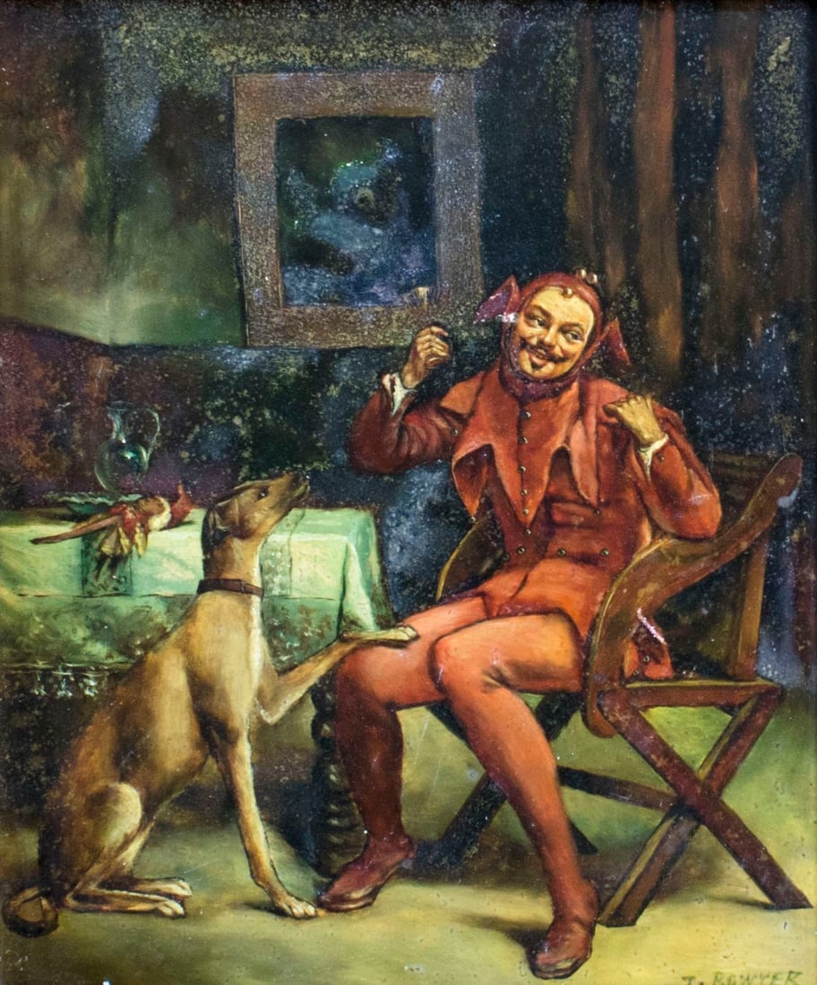 J Bowyer (US,20C) oil painting (1 of 12)