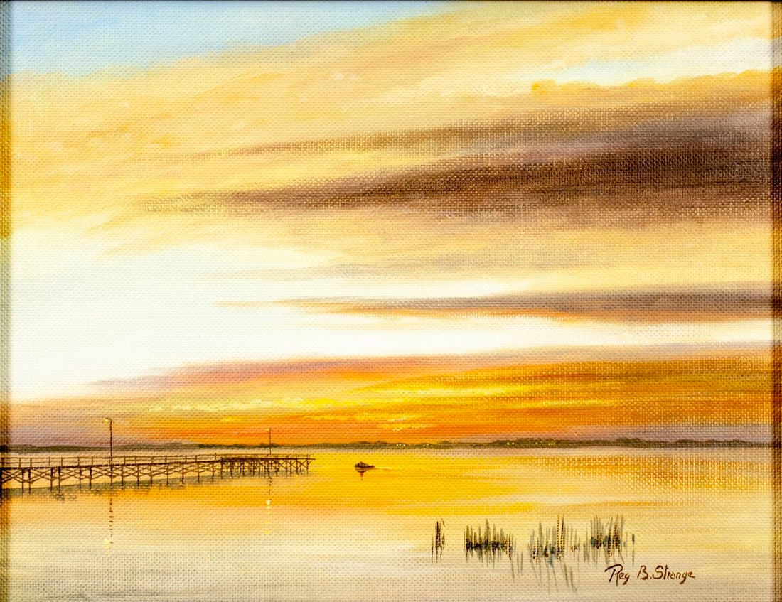 Reg B Strange (FL,20C) oil painting (1 of 13)