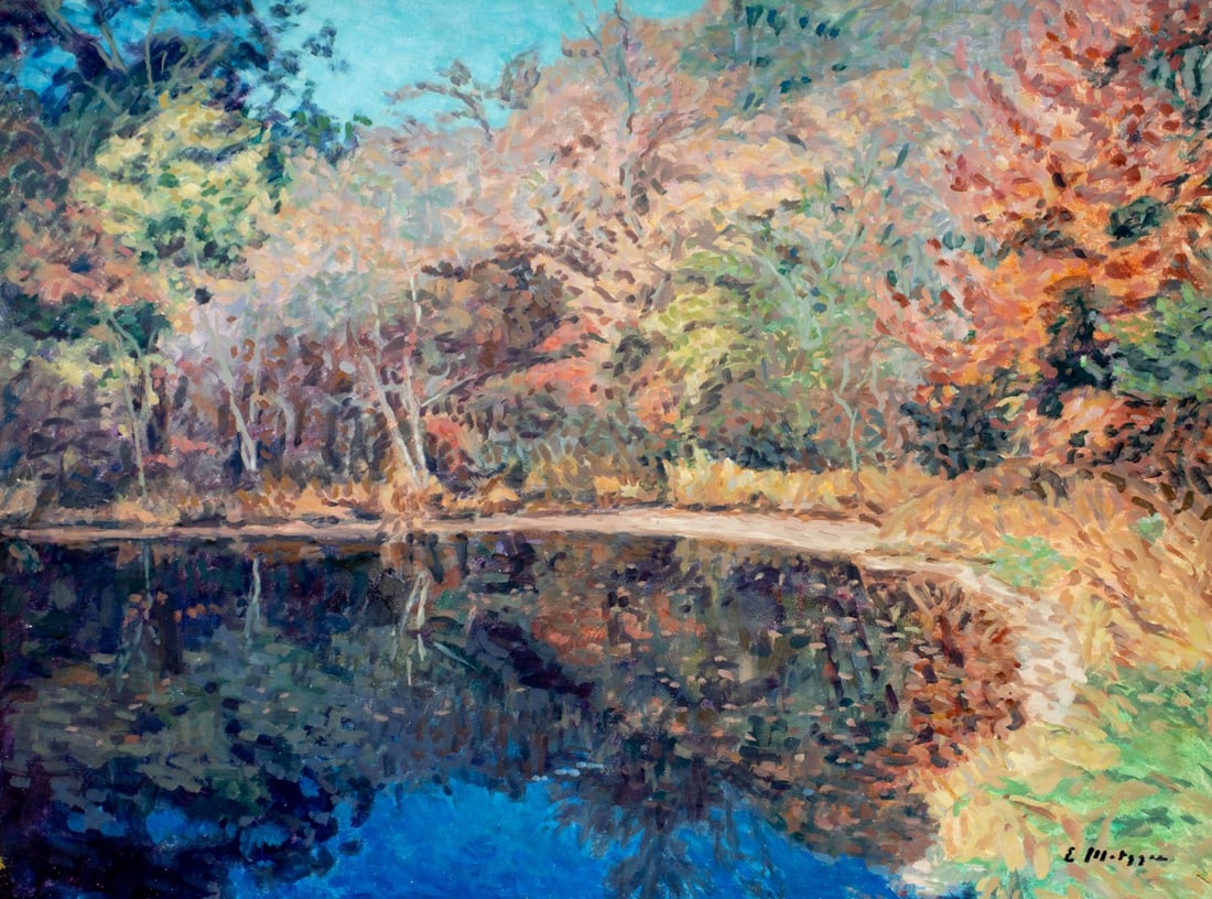 Evelyn Metzger (NY,Brazil,1911-2007) oil painting (1 of 13)