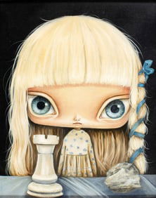 Paulina Gora (Poland,b 1977) oil painting
