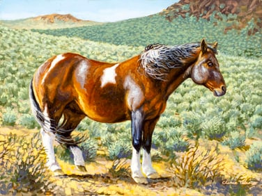 Chance Tedesco (FL,PA,20/21C) oil painting