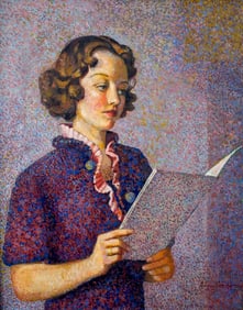Augustine Korda (NY,1894-?) oil painting