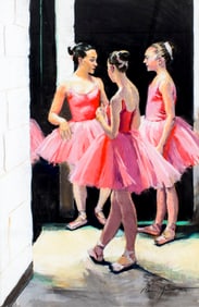 Rhoda Yanow (NJ,20C) pastel painting