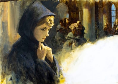 Len Thurston (UK,1932-2011) oil painting