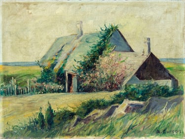 Allan MacDonald Carson (NY,CA,1901-1989) oil painting