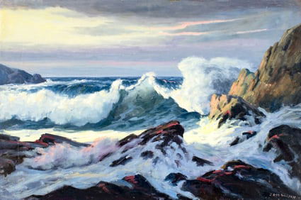 Judd Wilson (NJ,20C) oil painting