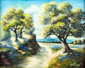 Paul Floyd (TX,20C) oil painting
