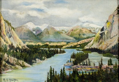 ATTR Randolph Stanley Hewton (Canada,1888-1960) oil painting