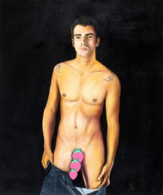 Gustavo Gomez (Colombia,FL,b 1956) oil painting