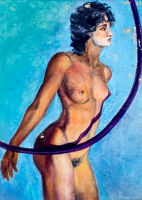 E S Malikova (Russia,20C) oil painting