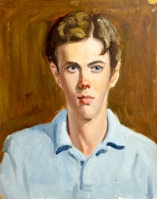 George Holloway (NJ,20C) oil painting