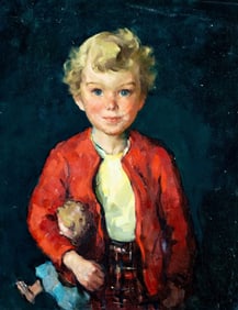 Mildred Jones (MA,1899-1992) oil painting