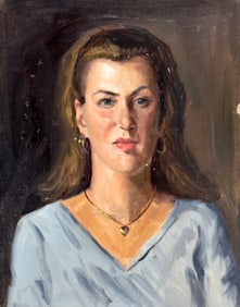 George Holloway (NJ,20C) oil painting