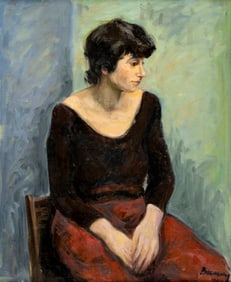 Albert Bela Bauer (Hungary,1899-1998) oil painting
