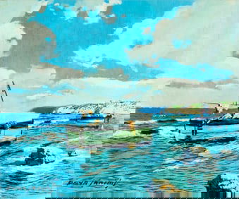 Jose Paya Sanchis (Spain,?-1984) oil painting