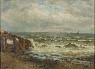 George Cammidge (UK,1846-1916) oil painting antique