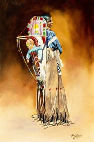 Shirley Arrants (WA,OR,1941-?) oil painting