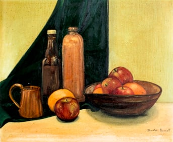 Blanche Bennett (CA,20C) oil painting