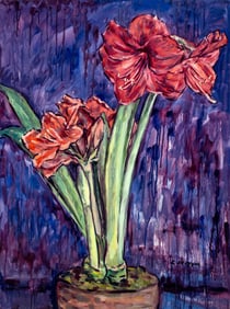 Evelyn Metzger (NY,Brazil,1911-2007) oil painting