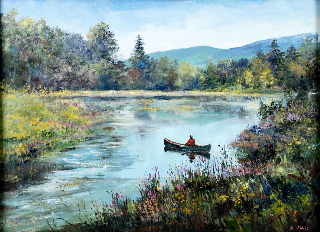 Fanizzi (US,20C) oil painting (1 of 13)