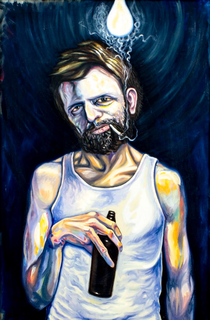 Jaime Adrover (FL,20/21C) oil painting (1 of 13)