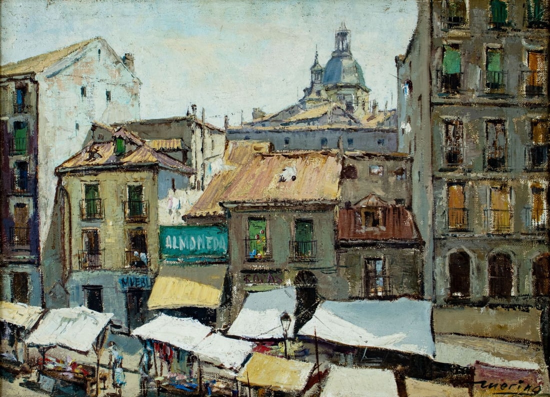 Merino (Spain,20C) oil painting (1 of 14)