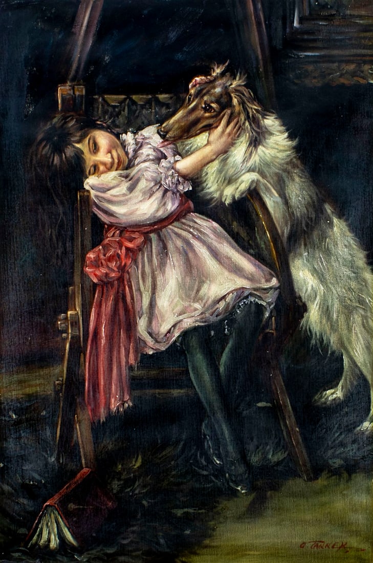 O Tannek (US,mid 20C) oil painting (1 of 12)