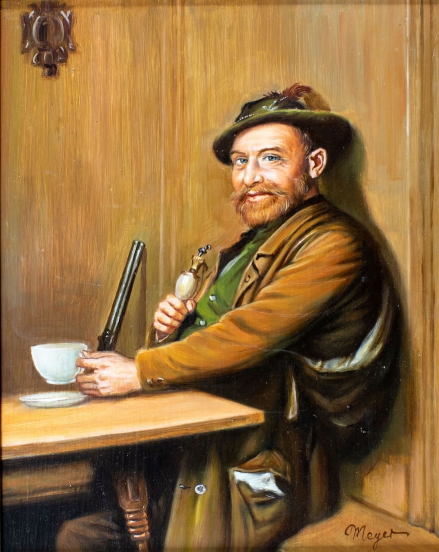 Meyer (German,20C) oil painting (1 of 13)