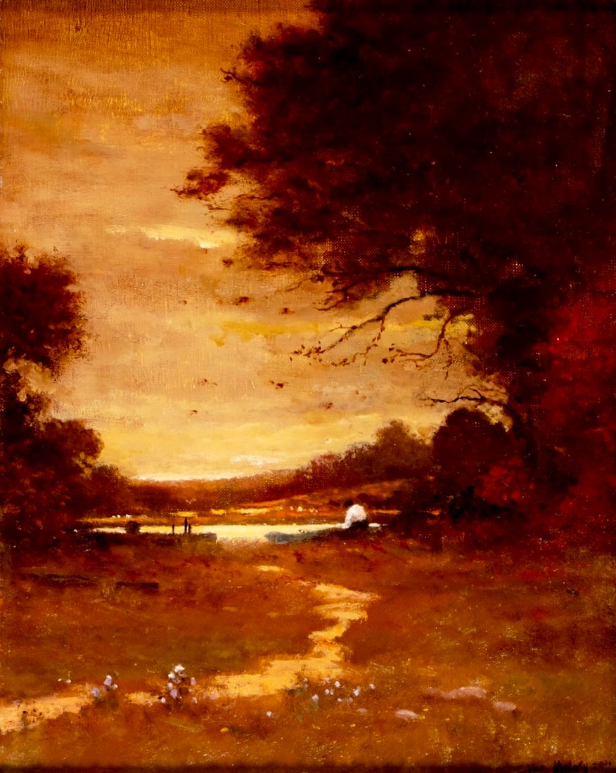 Malory (US,20/21C) oil painting (1 of 13)