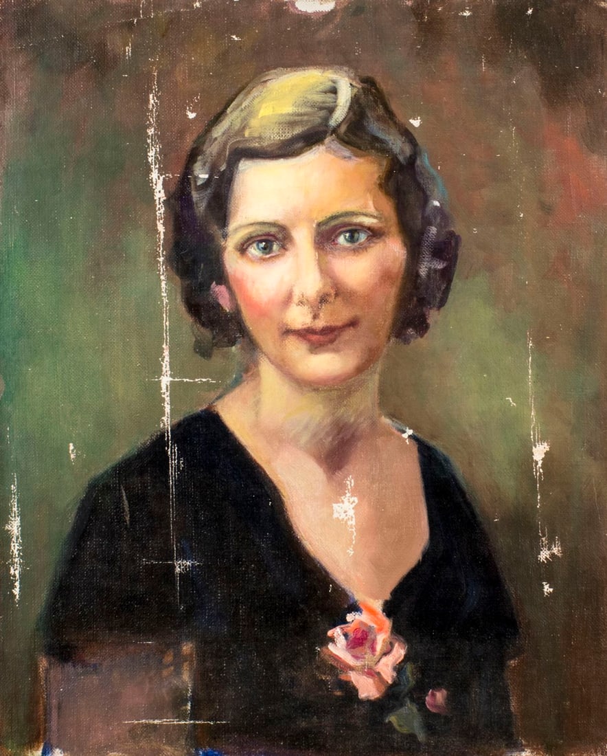 Elizabeth Jewell (WA,MA,1874-1956) oil painting (1 of 12)