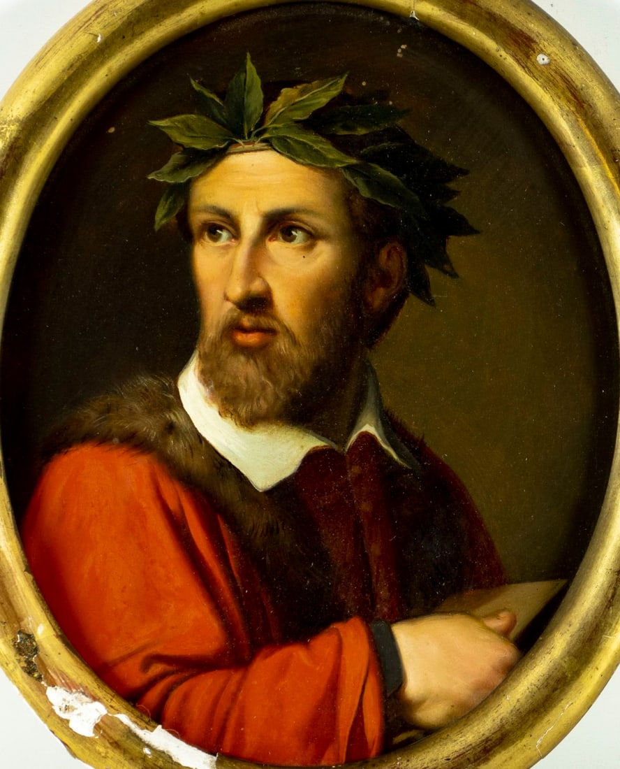 Antique early 20C Italian oil painting (1 of 13)