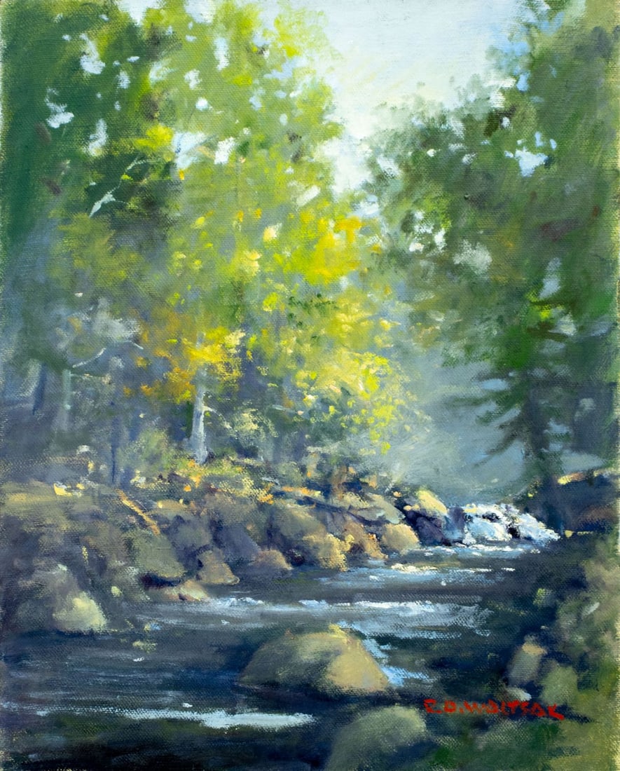 Robert Waltsak (NJ,b 1944) oil painting (1 of 12)