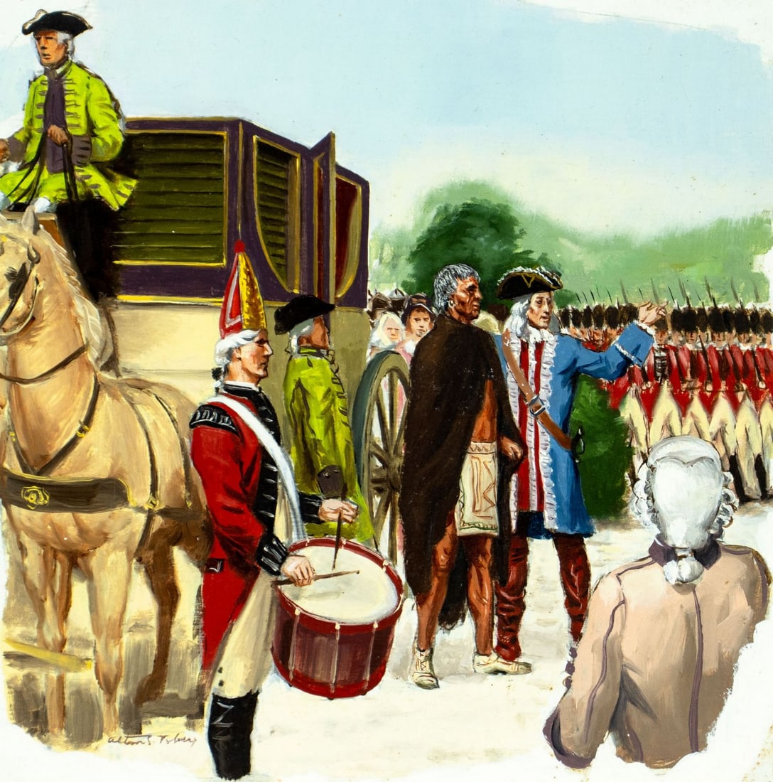 Alton Tobey (CT,1914-2005) oil painting (1 of 13)