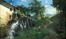 Georg Holub (Czech,Austrian,1861-1919) oil painting antique