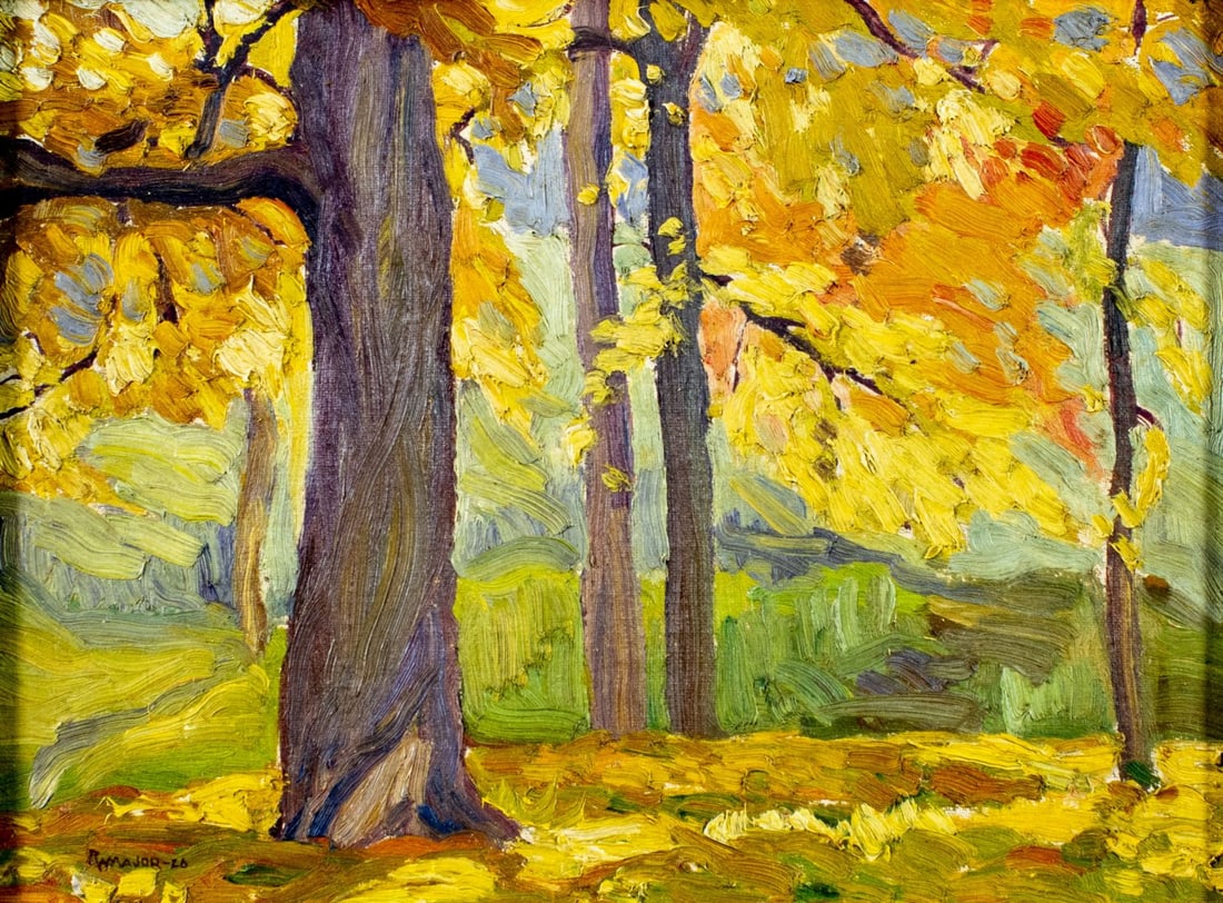 R A Major (US,early 20C) oil painting antique (1 of 13)