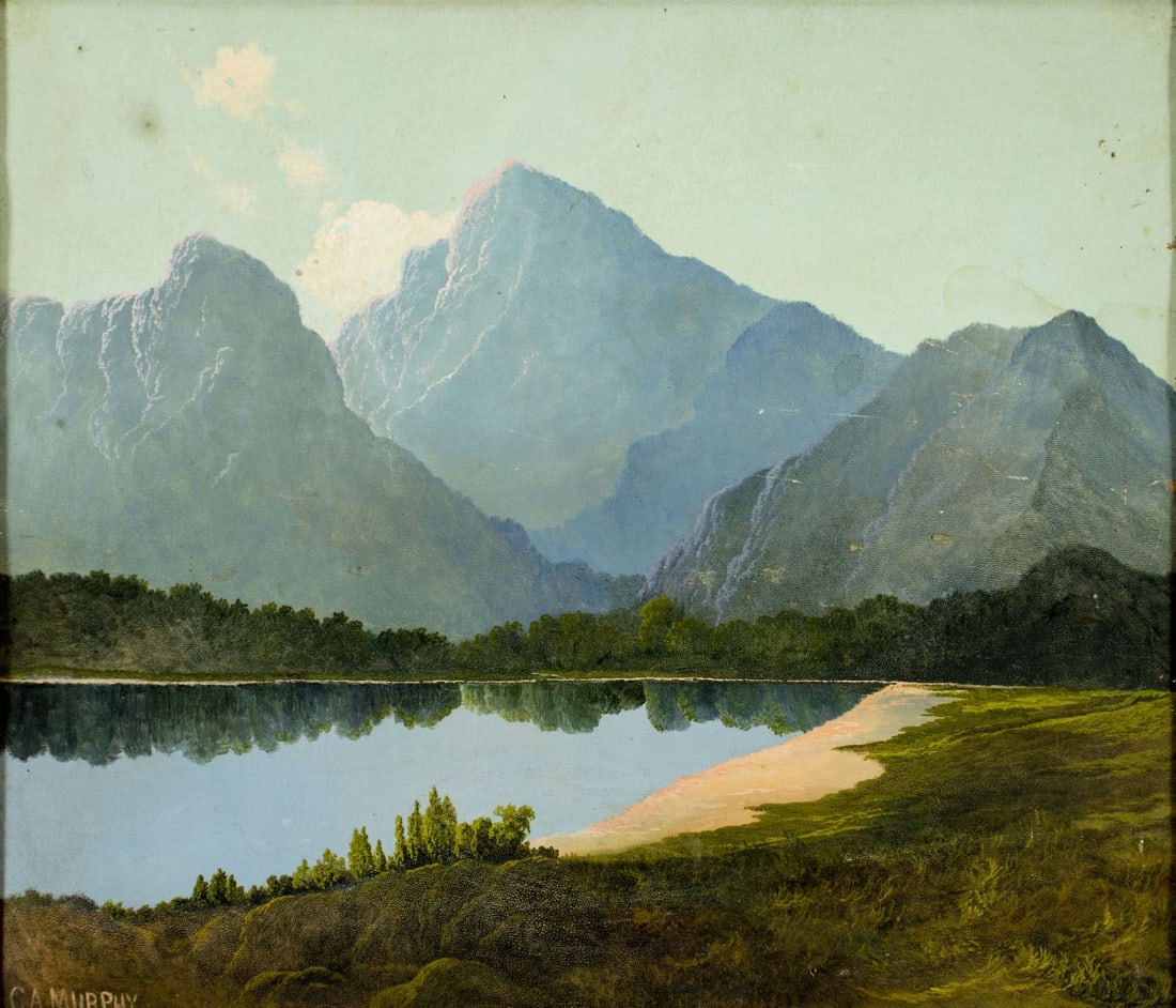 C A Murphy (US,early 20C) oil painting antique (1 of 13)