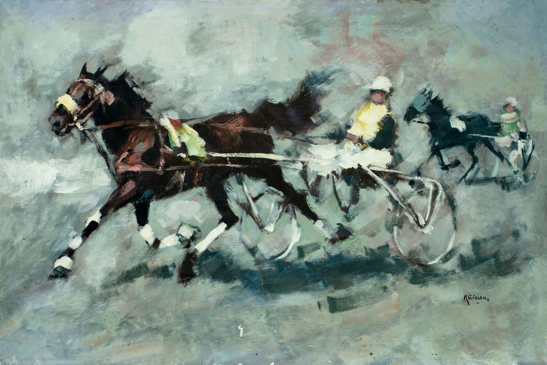 Karas (Europe,20C) oil painting (1 of 12)