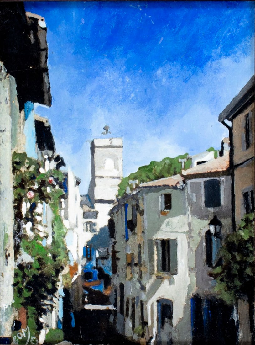 Serge Gomez (French,1941-?) oil painting (1 of 14)