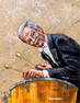 Marzolo (US,20C) mixed media painting