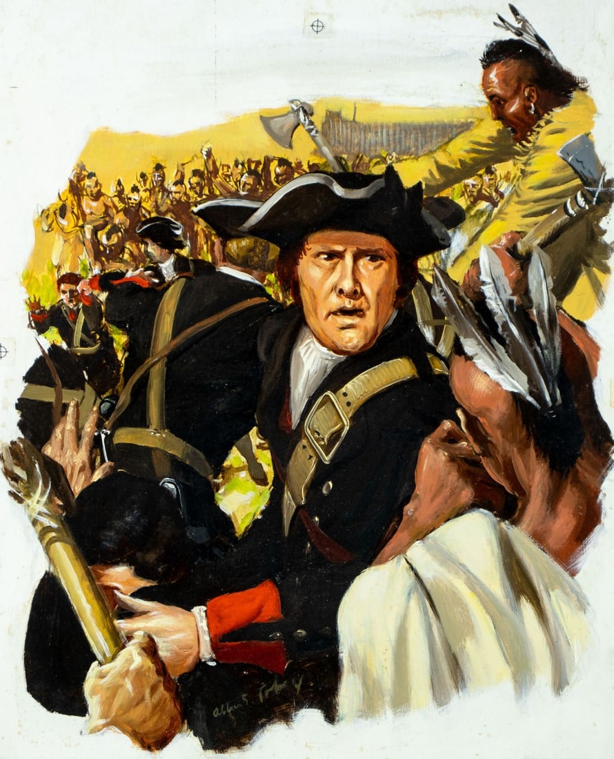 Alton Tobey (CT,1914-2005) oil painting (1 of 12)