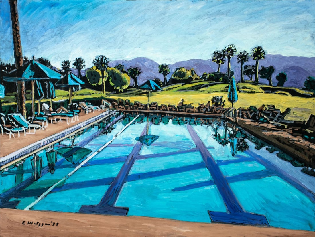 Evelyn Metzger (NY,Brazil,1911-2007) oil painting (1 of 12)