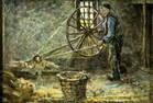 Frederick De Voll (RI,1873-1941) oil painting antique