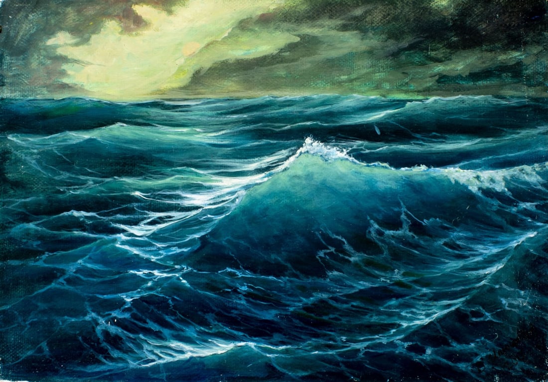 Viktor Ilyushkin (Russia,b 1946) oil painting (1 of 13)