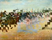 Arnold Plancher (NY,mid 20C) oil painting